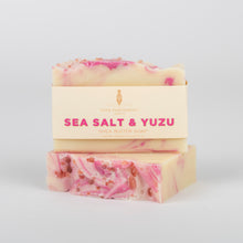 Load image into Gallery viewer, Sea Salt and Yuzu Soap - Handmade Bar Soap | Spring | Spa | Fresh