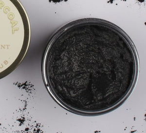Activated Bamboo Charcoal Sugar Scrub With Tea Tree Essential Oil