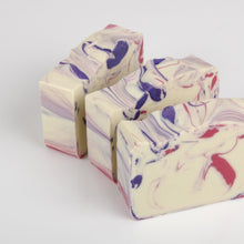 Load image into Gallery viewer, Raspberry Vanilla Soap - Gift Set of 3 Handmade Bar Soaps