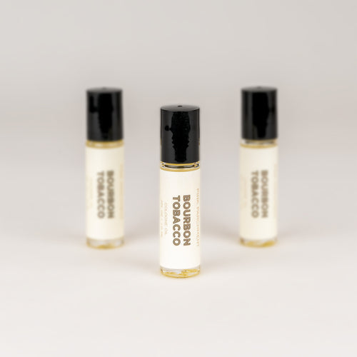 Bourbon Tobacco Roll On Cologne