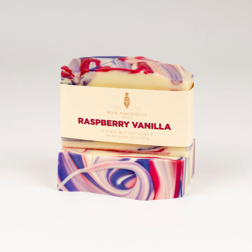Raspberry Vanilla Handmade Soap