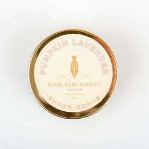 Pumpkin Lavender Sugar Scrub - Emulsified Shea Butter Scrub