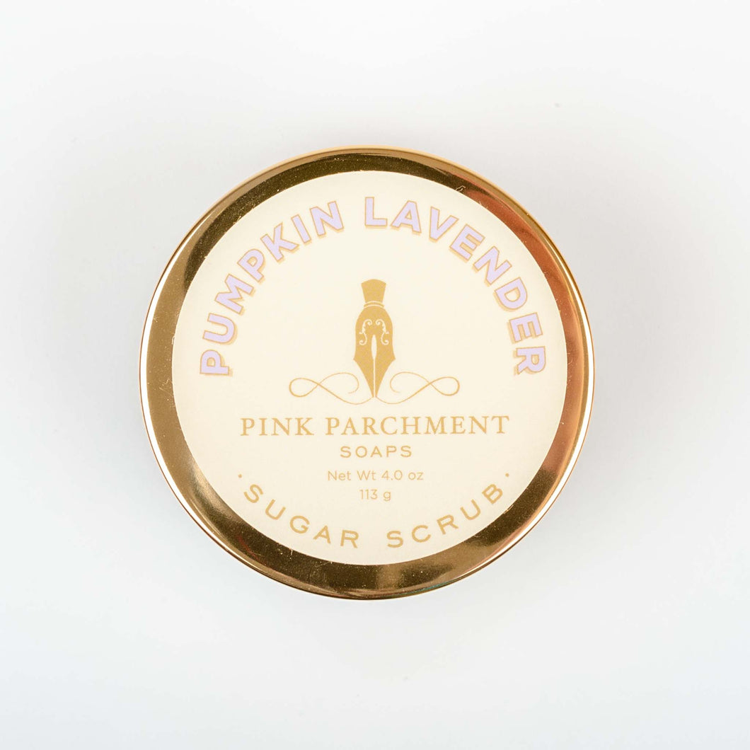 Pumpkin Lavender Sugar Scrub - Emulsified Shea Butter Scrub