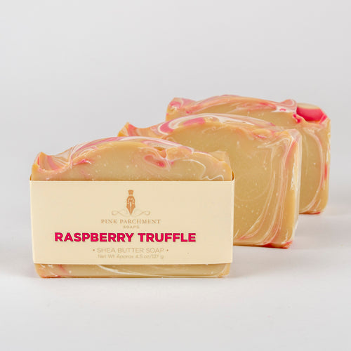 Raspberry Truffle Handmade Soap | Handmade | Cold Process | Vegan