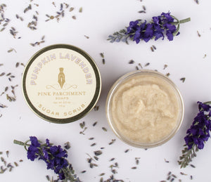 Pumpkin Lavender Sugar Scrub - Emulsified Shea Butter Scrub