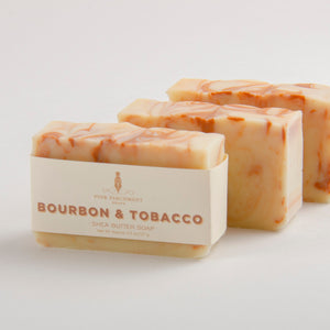 Bourbon Tobacco Handmade Soap