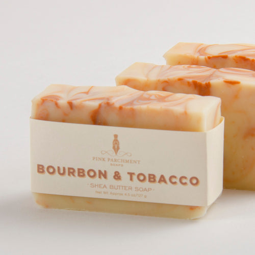 Bourbon Tobacco Handmade Soap