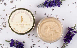 Pumpkin Lavender Sugar Scrub - Emulsified Shea Butter Scrub