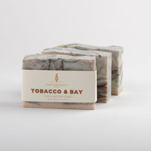 Load image into Gallery viewer, Tobacco and Bay Handmade Bar Soap For Men