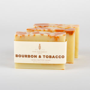Bourbon Tobacco Handmade Soap
